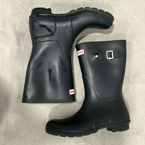 Hunter rain boots